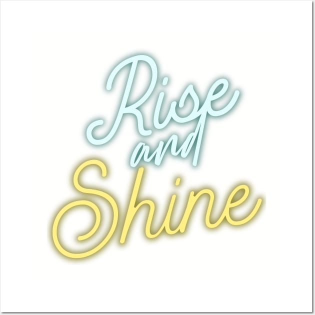 rise and shine Wall Art by Lindseysdesigns